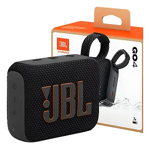 Caixa De Som Jbl Go 4 Bluetooth Portátil À Prova D'água