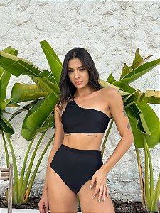 Conjunto Biquíni Top Cropped + Calcinha Hot Pants - Caribe Brasil®