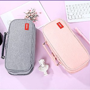 Estojo Necessaire Organizadora Multiuso Com Alça De Mão