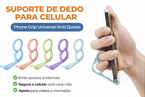 Suporte de Dedo para Celular – Mais Segurança e Conforto no Uso do Smartphone