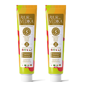 KIT2 REFRESCÂNCIA CREME DENTAL SEM FLÚOR CINNAMON 100G