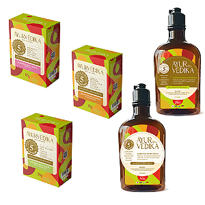 Kit Harmonia dos Sentidos Bem-Estar e Conexão 100% Natural - ĀYURVÈDIKA