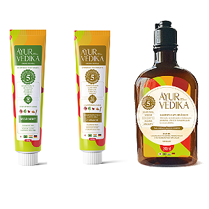 KIT Sorriso & Vitalidade Energia e Bem-Estar ĀYURVÈDIKA