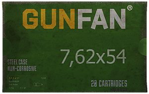 7.62x54R - 10 munição