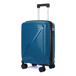 Mala de Bordo 10kg Polipropileno Rodas Giro 360° Cruzeiro