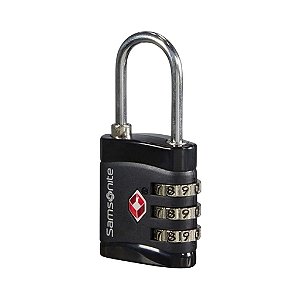 Cadeado TSA para Mala de Viagem Internacional Samsonite