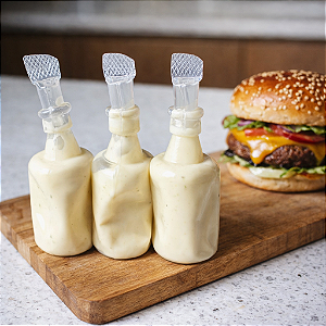 KIT 1000 EMBALAGEM FLEXÍVEL 30G PARA MAIONESE CASEIRA, SHOYU, BARBECUE