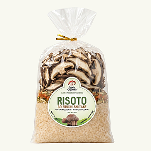 Risoto Funghi Shiitake Natural 245g – Caldo Real | Serve 3–4 Pessoas | Escolha o Sabor