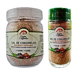 Sal De Cogumelos Nutrientes Menos Sódio, Mais Sabor Umami - Escolha o tamanho: 85g ou 170g.