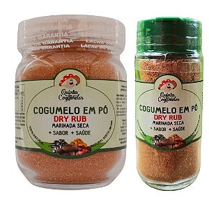 Pó De Cogumelos Dry Rub Tempero Nutrientes Sabor Umami Escolha o tamanho: 50 g ou 100 g.