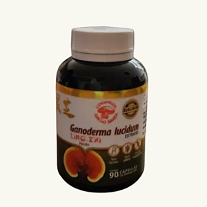 Extrato de Reishi (Ganoderma lucidum) 90 Cápsulas — 450mg