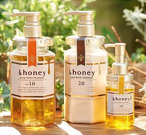 Honey Deep Moist Shampoo Step 1.0 440ml