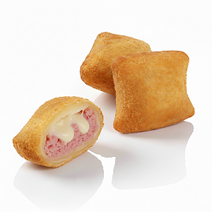 10un - Travesseirinho de Presunto e Queijo 20g - Tipo Festa