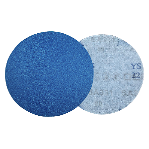 DISCO C/ VELCRO AZUL FILME DEERFOS 9POL 230MM S/ FUROS