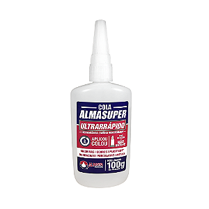 COLA  INSTANTÂNEA ALMA SUPER ULTRA RÁPIDA 100G - ALMATA