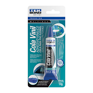 COLA VINIL PARA PVC FLEXÍVEL 17G - TEKBOND