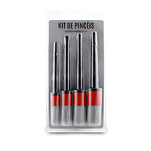 Kit Pincéis Automotivos Detailing Brush AUTOAMERICA