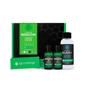 Revestimento Nano Cerâmico 1 ano para vidros - Ecocoat Window - IGL Coatings