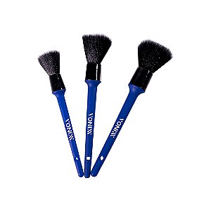 Kit Pincéis para Detalhamento Automotivo - VONIXX