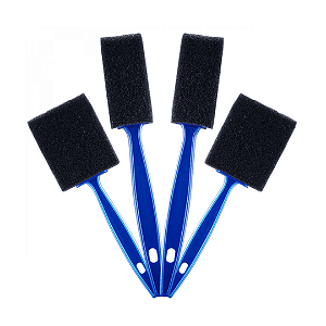 Kit 4 Pincéis de Espuma para Detalhamento - VONIXX