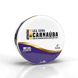 LC1 - Cera de Carnaúba Premium 100g - LINCOLN