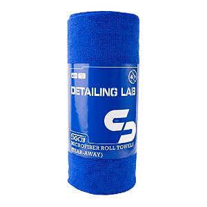 Toalha de Microfibra em Rolo 200GSM 30x30cm 45 Unidades Azul - SGCB