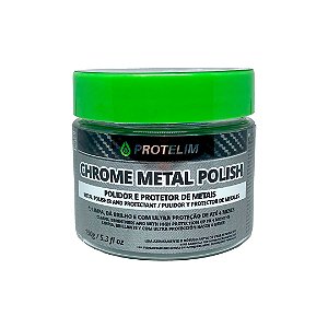 CHROME METAL POLISH - Polidor de metais 150g PROTELIM