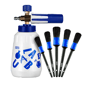 Snow Foam 1L e Kit de Pincéis SGCB