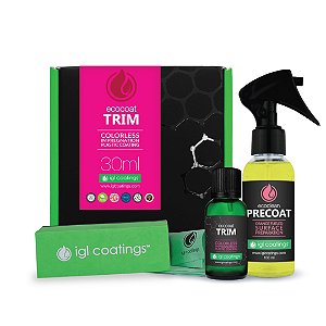 Revestimento Nano Cerâmico 2 anos para plásticos- Ecocoat Trim - IGL Coatings