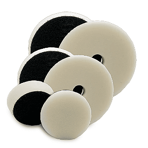 Boina Espuma Branca Refino - Politriz Roto Orbital e Rotativa NOBRECAR