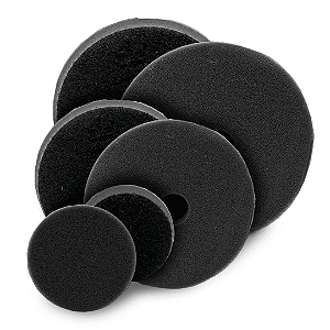 Boina Espuma Preta Lustro - Politriz Roto Orbital e Rotativa NOBRECAR