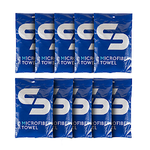 Pano de Microfibra SGCB 40x60cm - Kit c/ 10 unidades