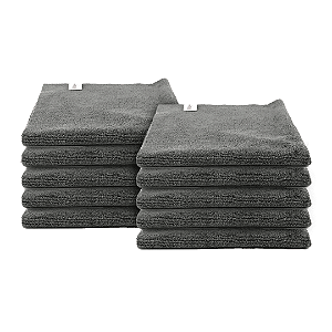 Toalha de Microfibra 40x40 380gsm - Kit c/ 10 unidades