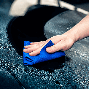 Toalha de Microfibra em Rolo 200GSM 30x30cm 45 Unidades Azul - SGCB