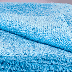 Toalha de Microfibra Azul 40X40CM 350GSM - LINCOLN