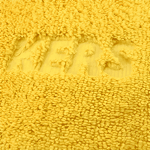 Toalha de Microfibra Dual Loop 60x40cm 360GSM Amarelo com Borda - KERS