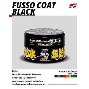 FUSSO COAT DARK Cera Sintética em Pasta 200g - SOFT99