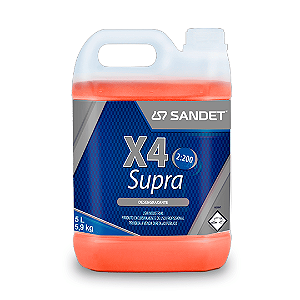 X4 SUPRA Desengraxante Alcalino SANDET