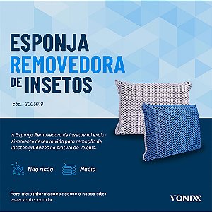 Esponja Removedora de Insetos - VONIXX