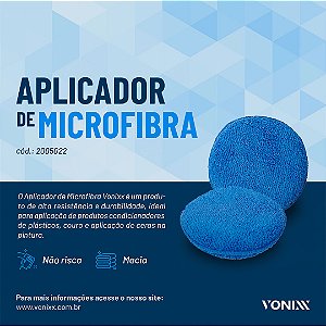 Aplicador de Microfibra 200GSM - 2 unidades - VONIXX