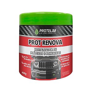 PROT RENOVA - Revitalizador De Plásticos 400g - PROTELIM