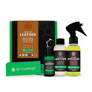 Revestimento Nano Cerâmico 1 ano para couros - Ecocoat Leather - IGL Coatings