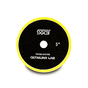 Boina de Espuma Amarela Corte Roto Orbital e Rotativa - 6" SGCB