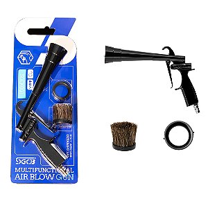 Pistola de Ar Comprimido Com Escova para Limpeza - SGCB