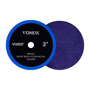 Boina de Veludo Voxer Azul Refino - 3" VONIXX