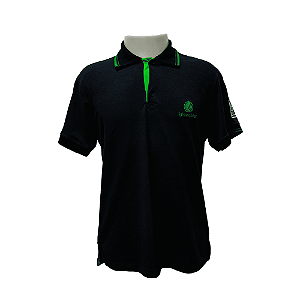 Camisa Polo Preta Oficial Masculina Tamanho P - IGL Coatings