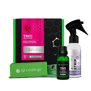 Revestimento Nano Cerâmico 2 anos para plásticos- Ecocoat Trim - IGL Coatings
