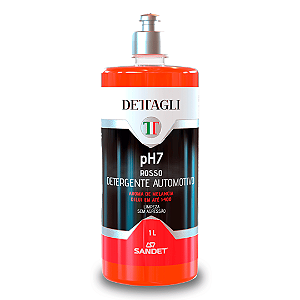 PH7 Shampoo Automotivo Neutro 1L Rosso DETTAGLI