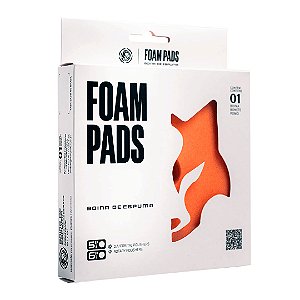 Boina de Espuma One Step Laranja 6" - WOLF PADS