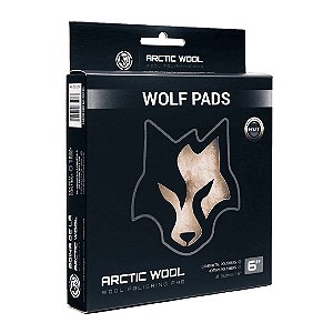 Boina De Lã Natural Corte Artic Wool Com Interface 6" - WOLF PADS